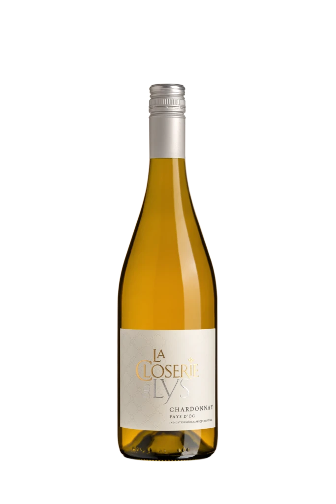 C&T - LA CLOSERIE DES LYS - PAYS DOC - CHARDONNAY - FOND TRANSPARENT
