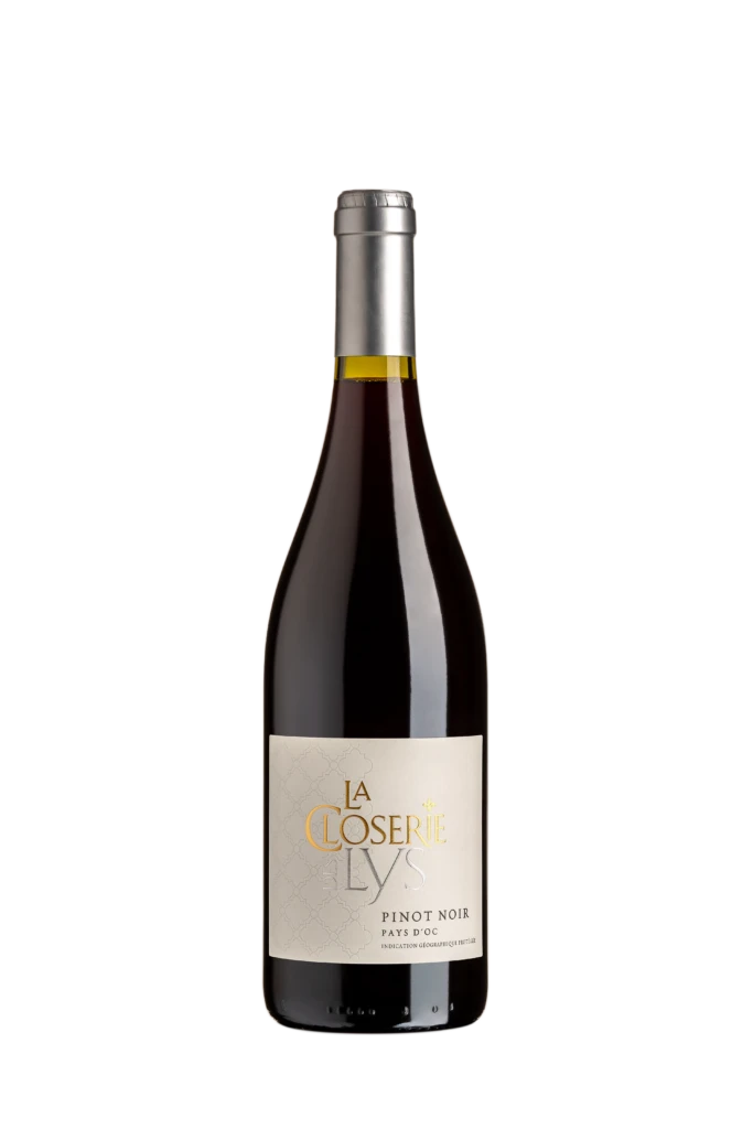 C&T - LA CLOSERIE DES LYS - PAYS DOC - PINOT NOIR - FOND TRANSPARENT